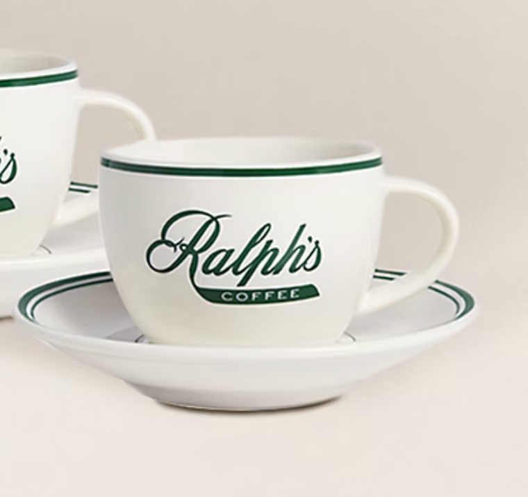 Ralph Lauren Espresso Cup & Saucer