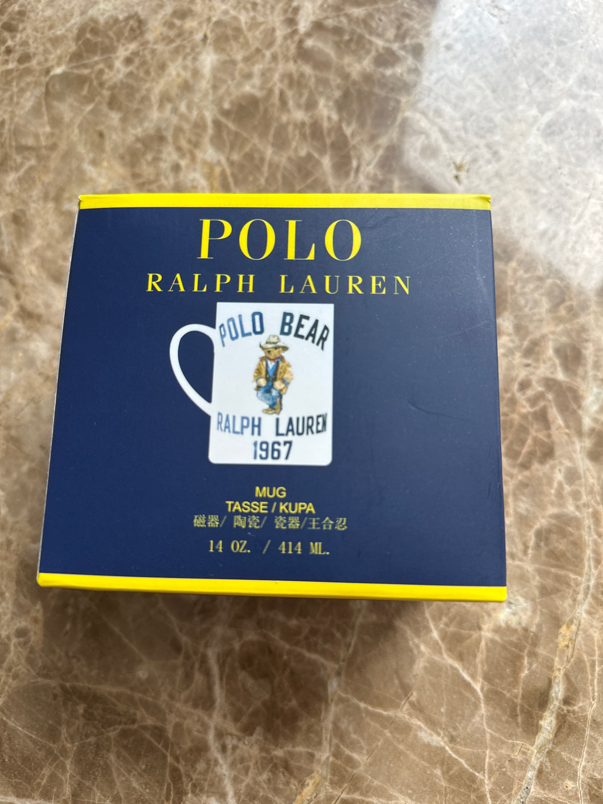 Country Polo Bear Seramik Kupa