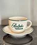 Ralph Lauren Espresso Cup & Saucer | Ralph Lauren Porselen Kahve Fincanı ve Tabak (Ön sipariştir.)