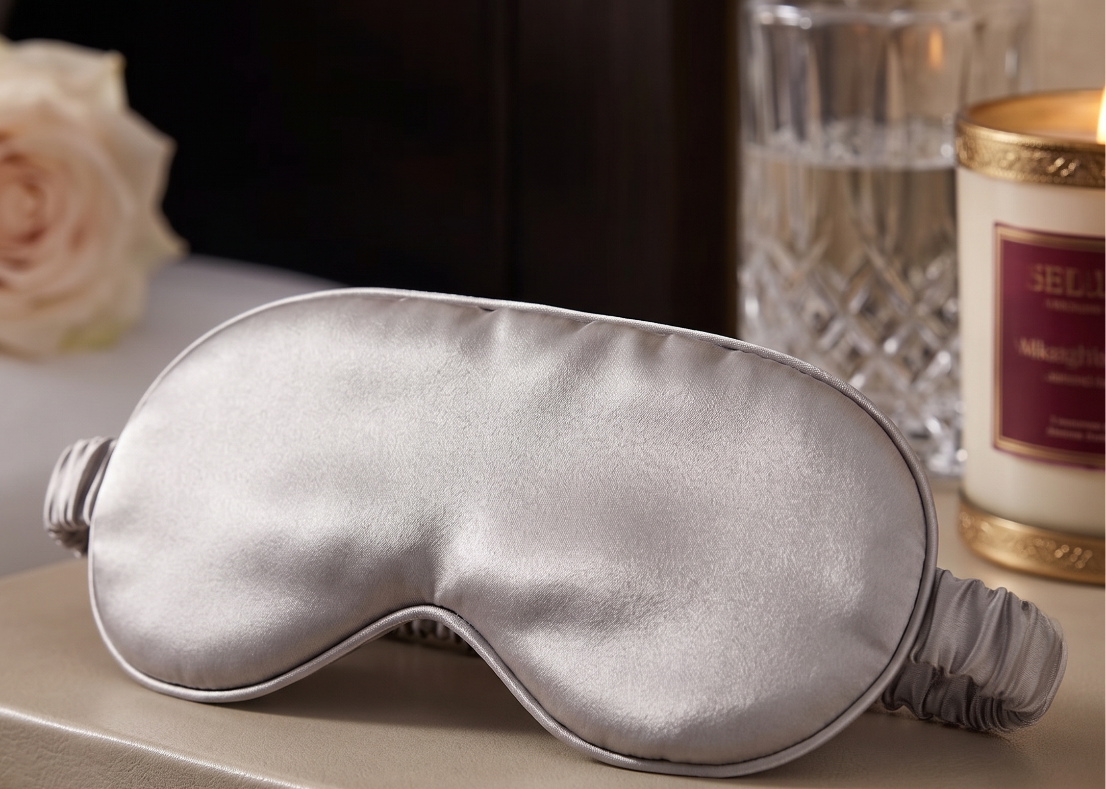 silk eye mask - uyku maskesi