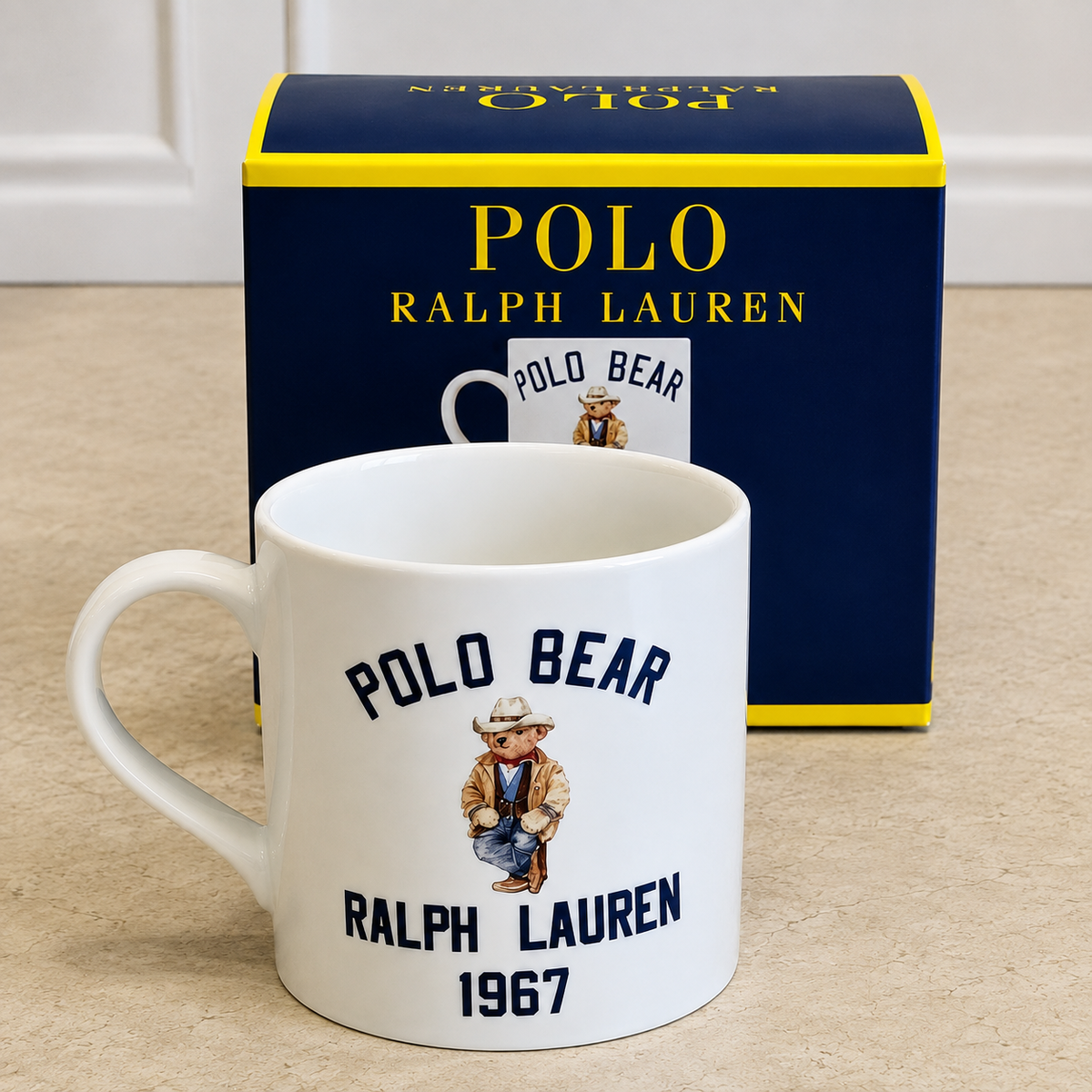 Country Polo Bear Seramik Kupa