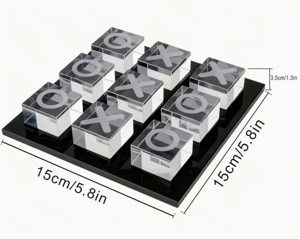 tictactoe masaüstü oyun, ev hediyesi, ofis hediyesi