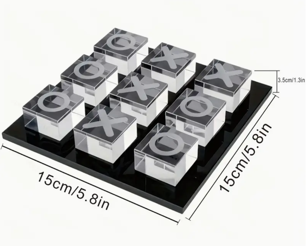 tictactoe masaüstü oyun, ev hediyesi, ofis hediyesi