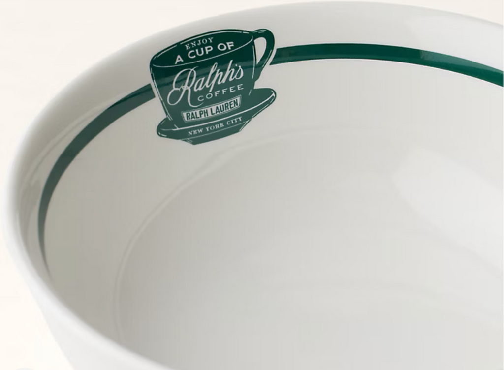 Ralph's Coffee Porselen Kahvaltı Kasesi | Cereal Bowl (Ön sipariştir.)