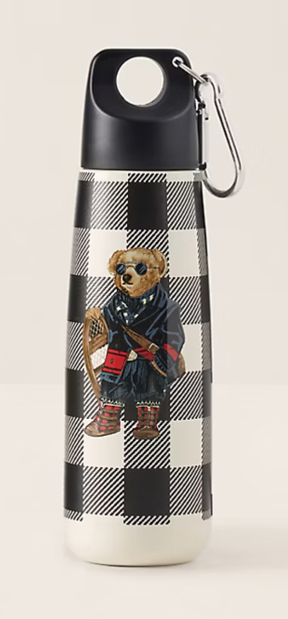 Holiday Polo Bear Loop  Water Bottle | Su Şişesi, Matarası (Ön sipariştir.)